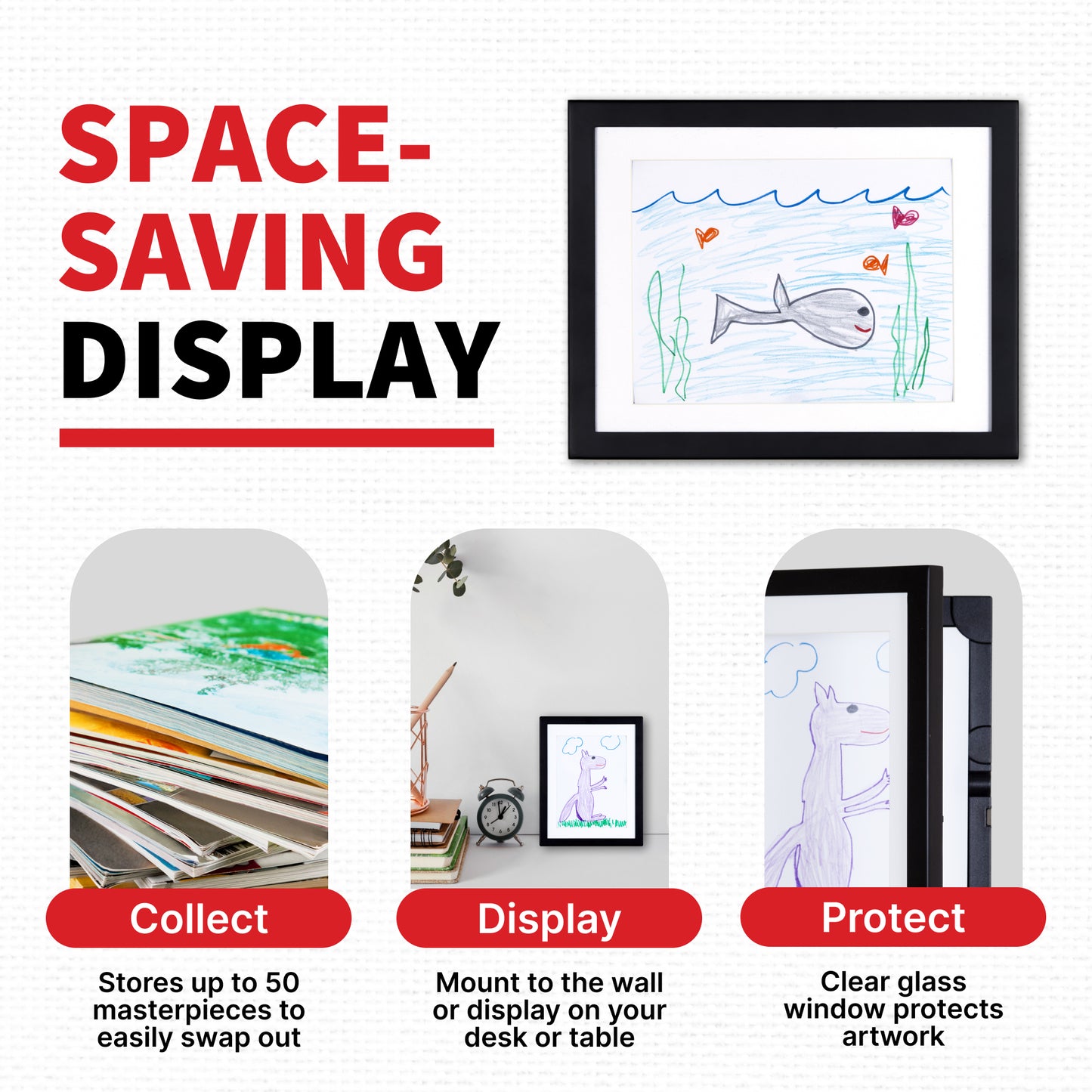 Lil Davinci Kids Art Frame - All sizes