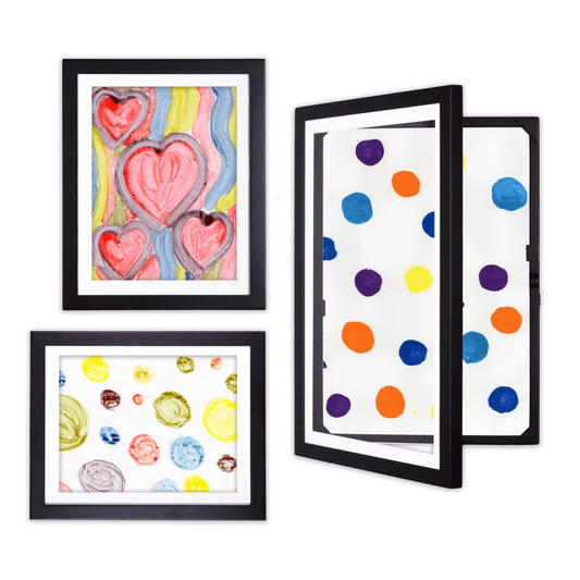 Kids Art Frames Art Display Frame Drawing Portfolio Storage show creative 5  pack