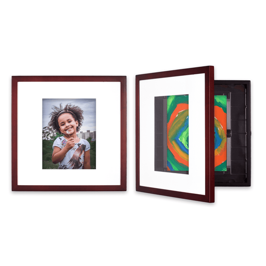 Set of 2 Kids Art Frames Art Display Frame Drawing Portfolio.