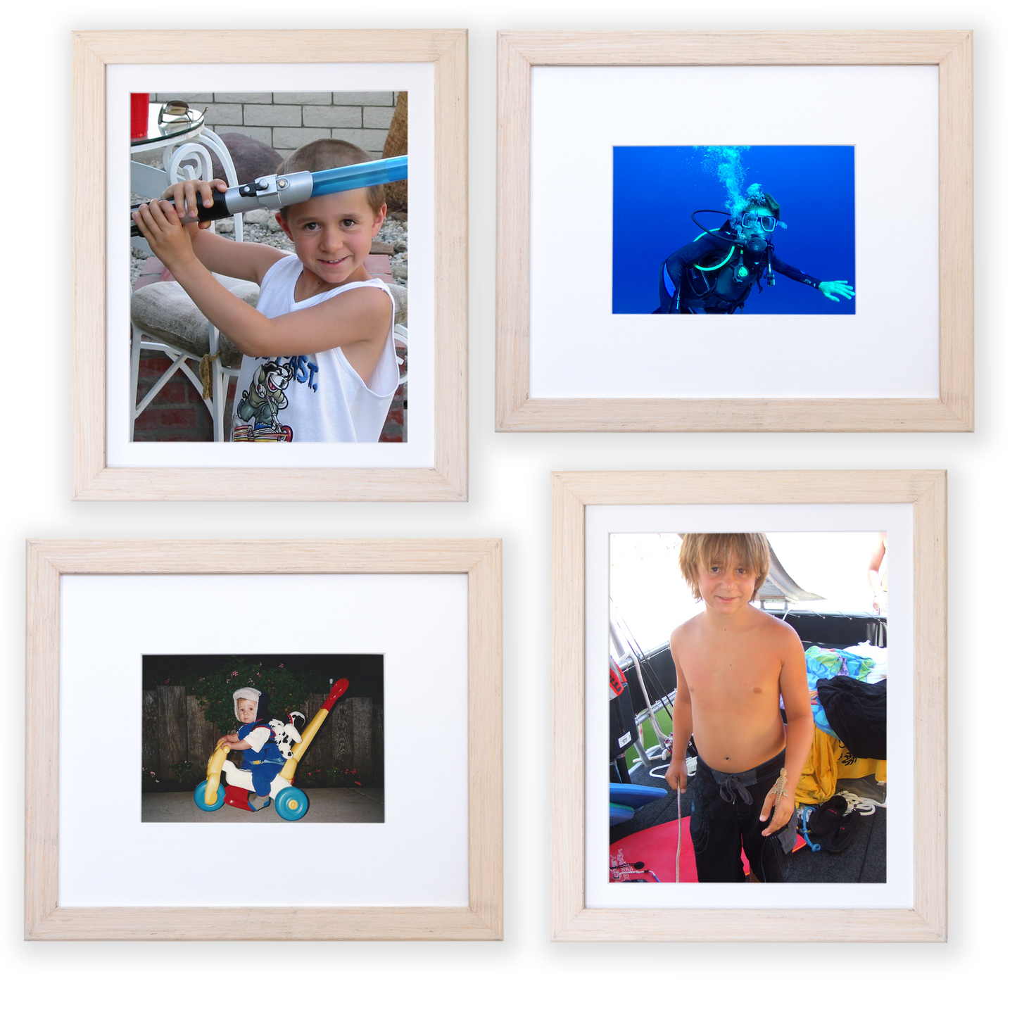 Save 8%: 4-Pack Dynamic Duo 8x10-5x7