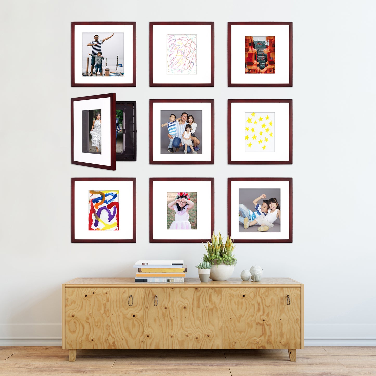 DSQR insert trays, various sizes to fit all 17"x17" Dynamic Squares frames