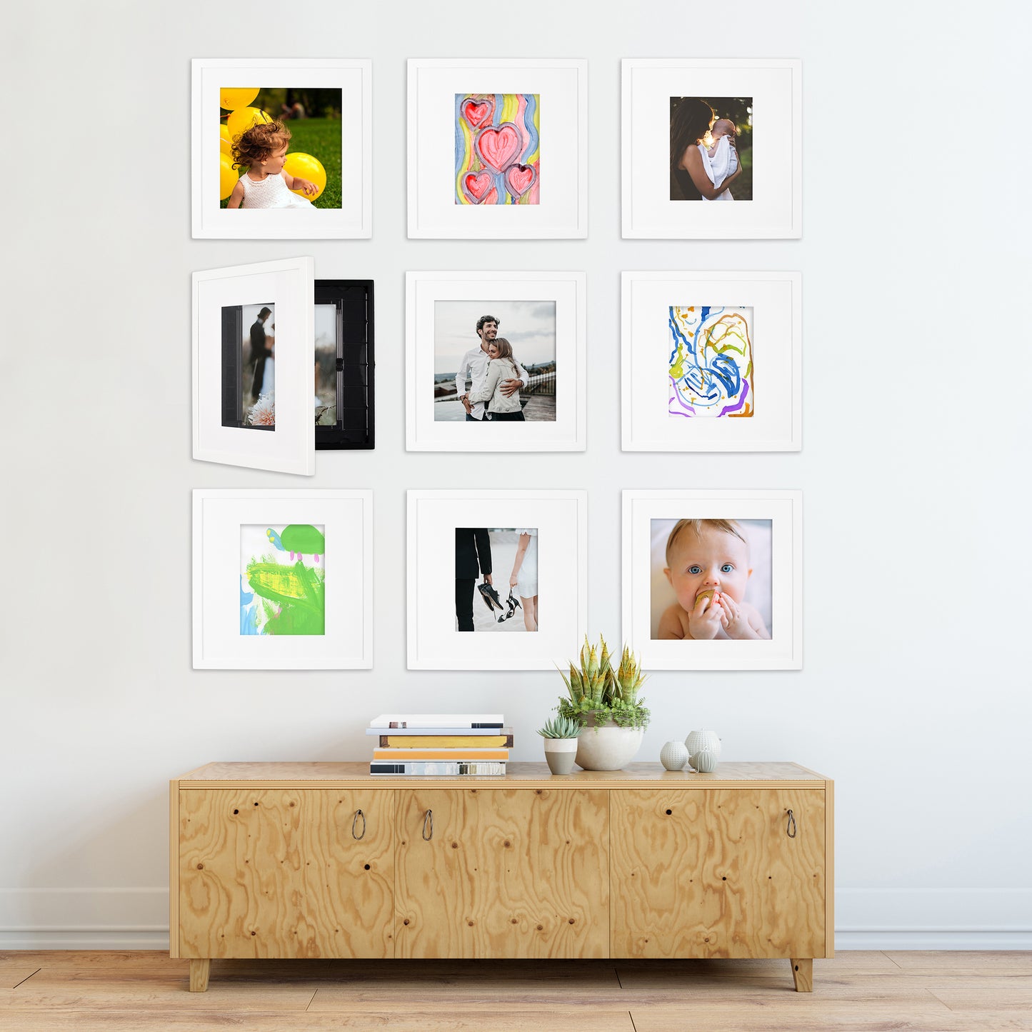 DSQR insert trays, various sizes to fit all 17"x17" Dynamic Squares frames