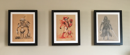 3-Pack Li'l Davinci frames for 9x12 Art or Prints