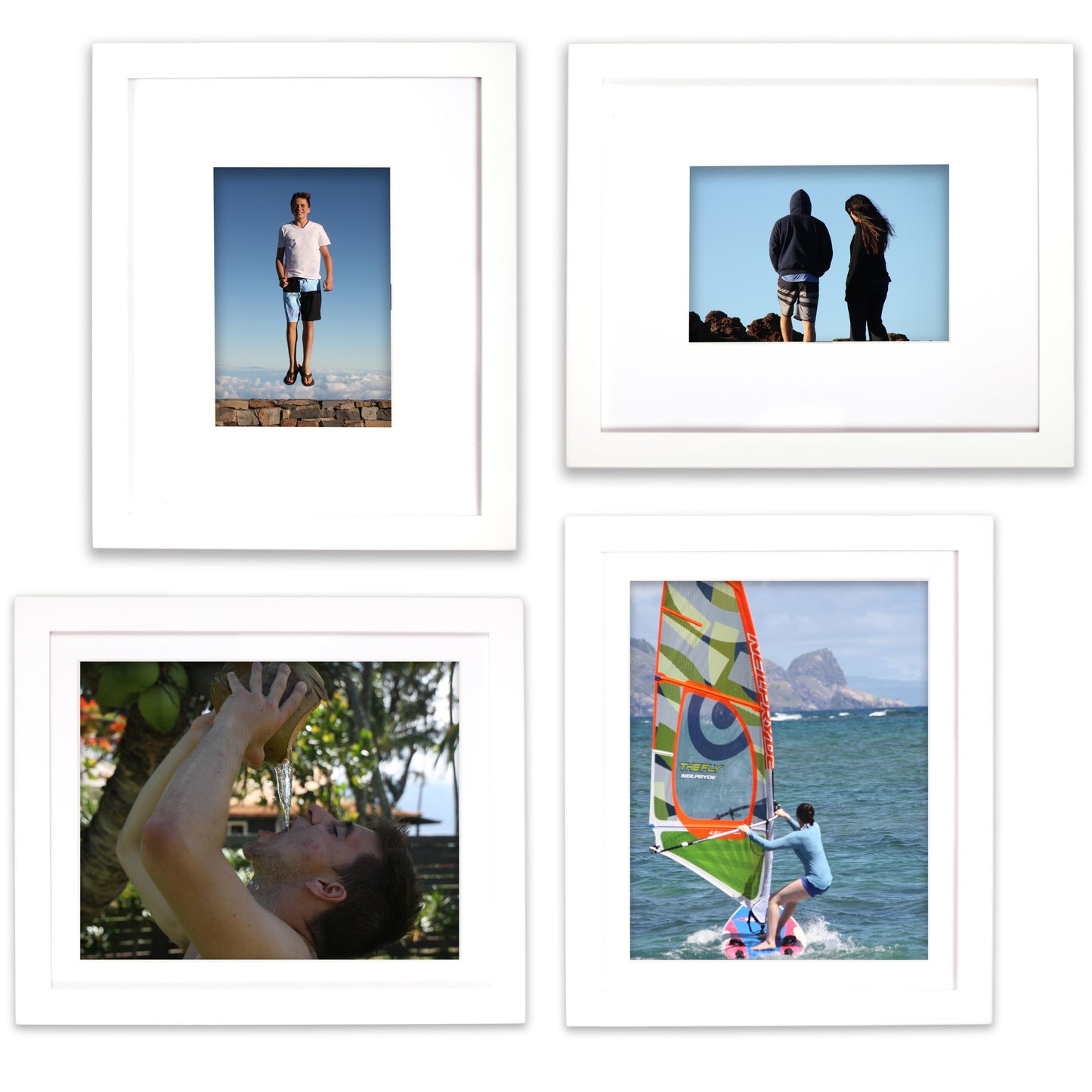 Dynamic Duo - 1 frame for either 8x10 - 5x7 photos.