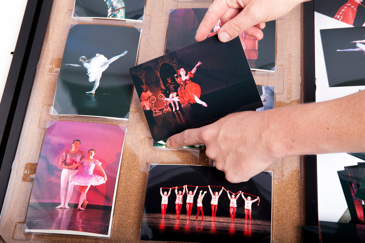 Pinster Model Pinster Pix Insert and mat for (7) 4x6 photos – dynamicframes